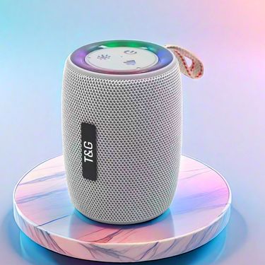 New TG434 subwoofer outdoor wireless card insertion EQ sound LED light effect Bluetooth speaker_voghion.com