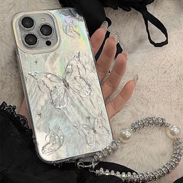 Butterfly is suitable for iphone15promax phone case iPhone 14xrs Huawei Pura70mate604nova OnePlus OPPO12 Redmi K70_voghion.com