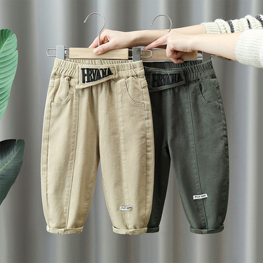 Children's Casual Pants Boy's Pants Spring And Autumn Baby Overalls Spring Style Pants Trend_voghion.com