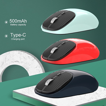 Xinweiqing Wireless Mute Sensitive Ultra-thin 2.4G Driver-free USB Mouse for Notebook_voghion.com