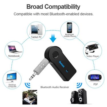 -B01 Bluetooth Adapter Car Receiver Converter 3.5mm Wireless Hot Selling Home Use_voghion.com
