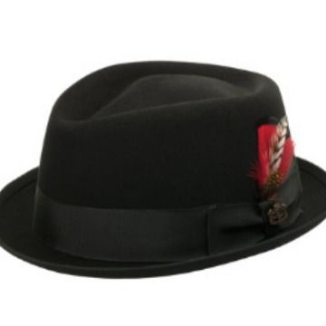 Jeweled woolen jazz top hat with fashionable mini hat for shopping_voghion.com