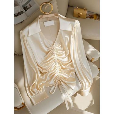 Women's Clothing New Style Early Autumn, This Year's Popular Autumn Beautiful Blouse Top Outer Wear Cute Long Sleeved_voghion.com