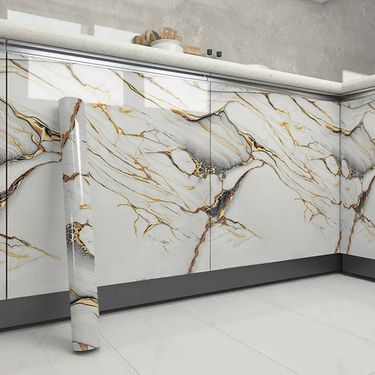 3D Thickened Platinum Marble Self-Adhesive Wallpaper For Kitchen Countertops, Cabinets, Bedroom, Living Room Wall_voghion.com