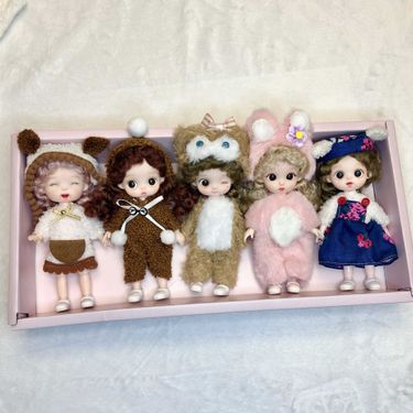 17Cm Doll Princess Girl Gift Box Set Toy Gift Doll Children Dress Up Doll_voghion.com