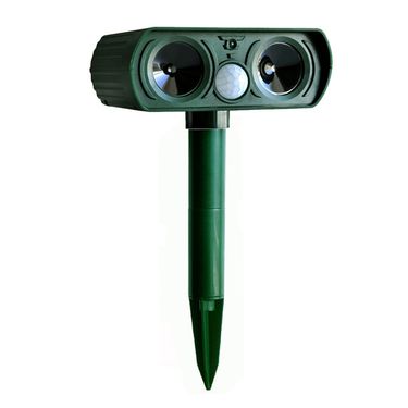 1 pcs Mosquito Killer Ultrasonic Animal Chaser Repeller Cat Dog Fox Deterrent Repellent Outdoor Garden Pest Repeller_voghion.com