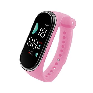 Children's Watches Children's M9 Bracelet Simple Only Watch Time Waterproof Sports Bracelet Girls College Style Student Electronic Watch_voghion.com