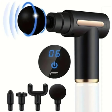 Mini Muscle Massage Gun Protable Deep Handheld Percussion Massager For Body And Neck Leg 2024 popular_voghion.com
