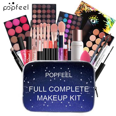 POPFEEL Makeup Master's Beginner - Friendly Full - Set Light Makeup Cosmetics With Gift Box_voghion.com