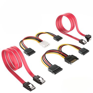 3C Digital 2-to-1 Supply SATA 1-to-1 Hard Large Power Cable 1 Optical Drive 4-pin Computer_voghion.com