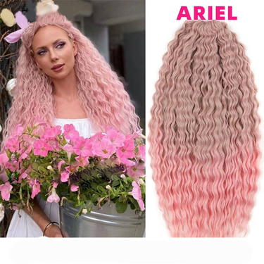 Hair Extensions Wigs Chemical Fiber Wigs Braids Corrugated Curls Hair Wigs_voghion.com