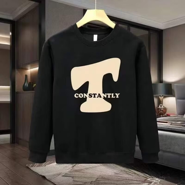 2023 new autumn winter 100% cotton wholesale high quality round neck men's sweatshirts_voghion.com