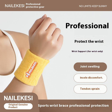 Breathable Cotton Wristband Sweatbands For Men & Women – Soft Moisture-Wicking Sports Wrist Wrap For Tennis, Badminton & Gym_voghion.com