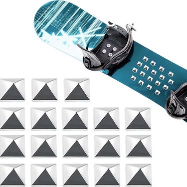 Treadle Pyramid Nails Anti-Slip Snowboard Step Pad Snowboarding_voghion.com
