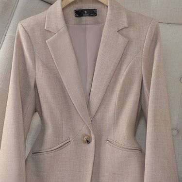 Women's Clothing Small suit jacket for women, new spring and autumn models, high end, slim fit, temperament, versatile casual suit tops_voghion.com
