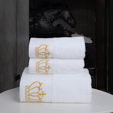 Hotel Towel Bath Embroidery Cotton Absorbent Thickened Cotton_voghion.com