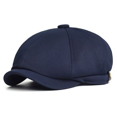 Hot Sale Spring Summer Breathable Newsboy Outdoor Retro Casual Beret Hats Octagonal Hat Fashion Solid Flat Caps_voghion.com
