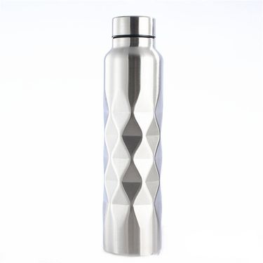 1 Liter Water Bottle Stainless Steel Bottle Sport Water Bottle Large Capacity Single-wall Gym Sport Water Jug Fitness Kettle_voghion.com