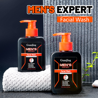 Men's Oil Guanjing Control ACNE Facial Cleanser Skincare Products_voghion.com