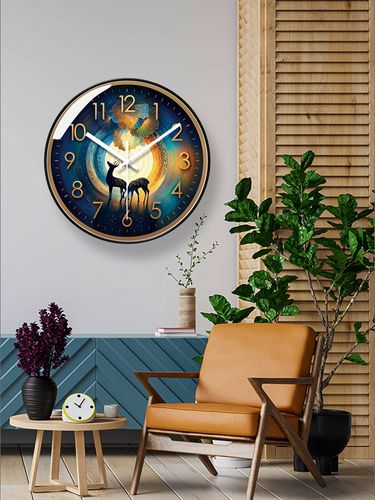 Yipula 7123 Living Room Silent Art Chinese Style Hanging Modern Wall Watch Home Quartz Clock_voghion.com