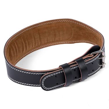 Waist Support Sports Safety Belt Protection Fitness Deep Squat Hard Pull Weightlifting Belt PU Leather Fitness Belt Protection_voghion.com