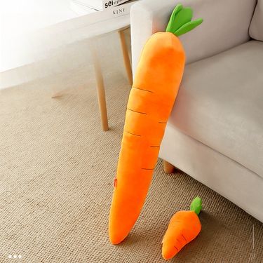 Dog Boredom Reliever Carrot Durable Chew Toy Squeaky Teddy Puppy Golden Retriever Pet Supplies_voghion.com