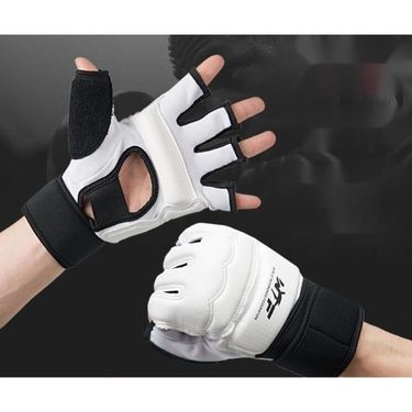 Boxing Half Finger Gloves For Adults Children Sanda Men Women Punching Bag Fighting Protective Gear Taekwondo Hand And_voghion.com