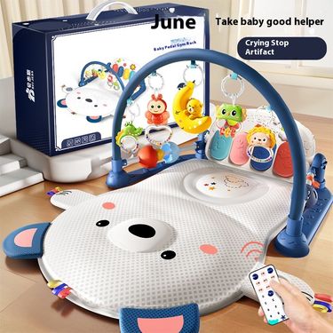 Foot Piano Baby Fitness Frame Infant Toys Puzzle Early Education Multi functional Music Crawling Pad Gift_voghion.com