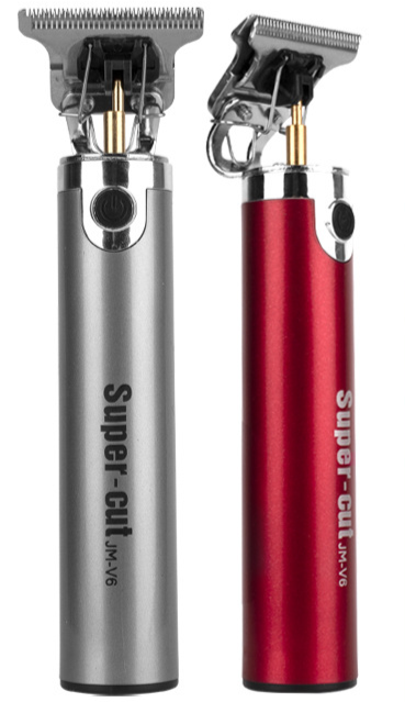 T-shaped hair clipper electric clipper retro oil head engraving USB rechargeable electric clipper hair clipper_voghion.com