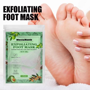 West&Month Nut Oil Niacinamide and Moisturizing Repair Foot Mask_voghion.com