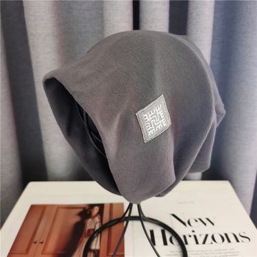 New internet celebrity pile for men women, autumn winter postpartum confinement hats, versatile, small face revealing,_voghion.com