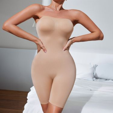 Women's Intimates With One Shoulder Sexy Chest Wrapped Waist Lifting Hip Lifting Body Shaping Clothing_voghion.com