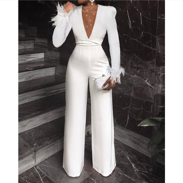 Women's Clothing Long Sleeve Tight High Stretch Mesh Patchwork Sexy Jumpsuit_voghion.com
