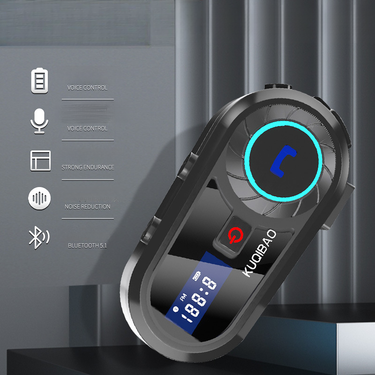 Cool Riding Treasure Bluetooth Headset Motorcycle With Screen Full And Half Helmet Long Battery Life Rider Waterproof_voghion.com