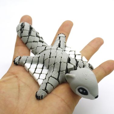 Fashion 3D Printing Decompression Flying Mice, Handicrafts Ornaments, Gifts, Trendy Toys, Creative Figurines, Animal Joint Movable Toys._voghion.com
