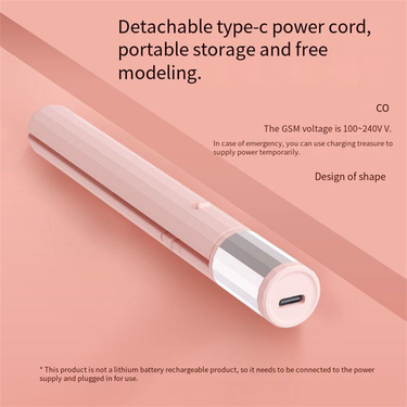 mini portable Household dormitory straight clip small electric coil rod dual purpose straightening hair straig ening_voghion.com