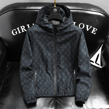 Spring Autumn 2025 Fashion Outerwear Coat Youth Men's Long Sleeve Casual Sport Loose Zipper Hooded Jacket M-5XL_voghion.com