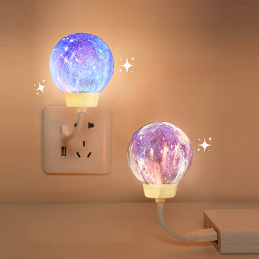 Smart Voice-Controlled Night Light New Eye Protection Nursing Socket Bedroom Sleep USB Home Bedside Table Lamp_voghion.com