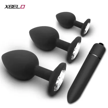 4 Stücke Weiche Silikon Anal Plug Mini Erotische Kugel Vibrator Butt Plug Sex Spielzeug Für Männer Frauen Homosexuell Paare Anal Prostata Stimulator_voghion.com