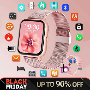 Bluetooth Call Smart Watch Women Men Heart Rate Blood Oxygen Voice Assistant 100+Sports Ladies Smartwatch For Xiaomi Samsung Huawei Android IPhone_voghion.com