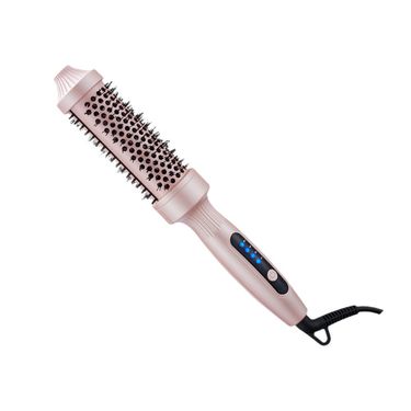 Electric Curling Brush Fluffy Comb Large Wave Hair Dual-use Straightener And Curler_voghion.com