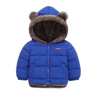 Reversible Fleece-lined Winter Coat For Kids - Warm Double-sided Jacket For Boys & Girls - Soft Nylon Outer Shell With Polyester Lining_voghion.com