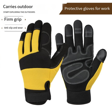 Microfiber Mechanical Gloves Touch Screen Garden Garden Planting Maintenance Handling Transportation Driver Wear Resistant Work Gloves_voghion.com