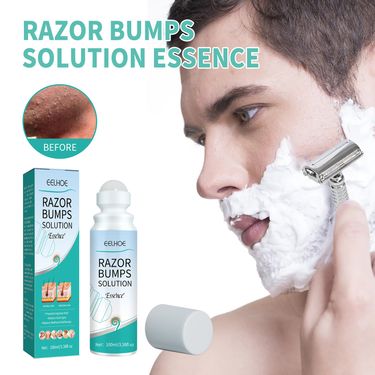 EELHOE shaving lump ball to repair skin pimples and prevent hair from growing inward essence_voghion.com