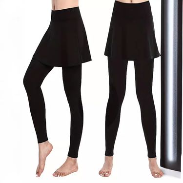 RenMou Spring Summer Fitness Training Yoga Base Skirt, High Waist, Abdominal Compression, Hip Covering, Slimming And Tight Exclusive Supply_voghion.com