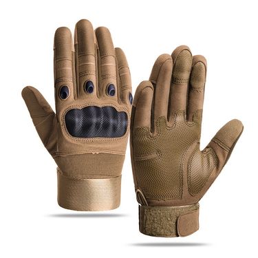 QFV50704555550<== Men's Tactical Gloves Carbon Fiber Shell Full Finger Sports Touchscreen Non-Slip Cycling Outdoor Mountaineering_voghion.com