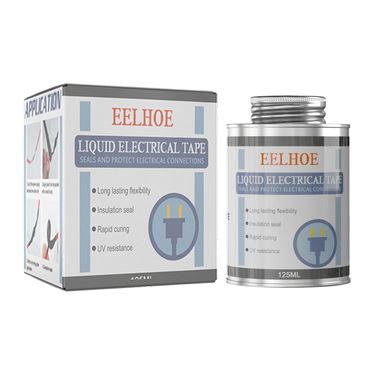 EELHOE Liquid Electrical Tape, Waterproof Instead Of Heat Collection Tube Electrical Tape Liquid Tape Insulation_voghion.com