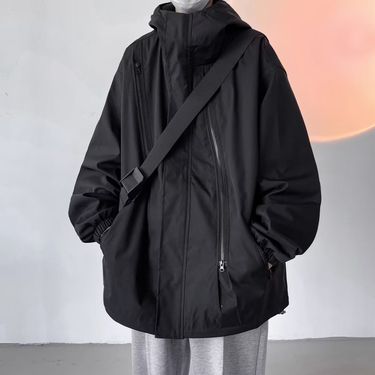 New style assault jacket for men, trendy brand loose hooded men, spring and autumn casual workwear jacket jacket_voghion.com