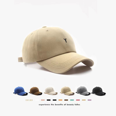 Retro Letter Embroidery Baseball Cap - Sun Protection & Breathable Curved Brim Hat For Outdoor Sports & Casual Wear Versatile Unisex Style_voghion.com