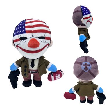 Cross border new products Payday 3 plush Payday 3 plush toys Game peripheral plush doll doll_voghion.com